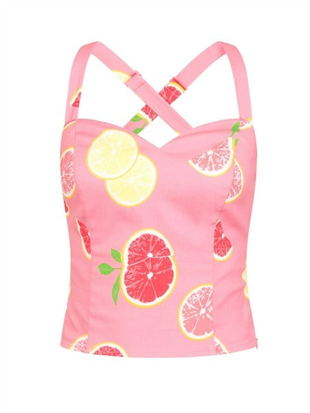 Mahina Grapefruit Top-Collectif-Miss Windy Shop