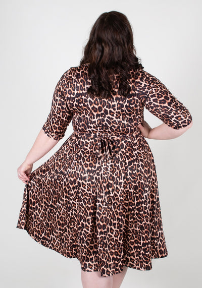 Lyra Leopard Kellomekko-Lady Vintage-Miss Windy Shop