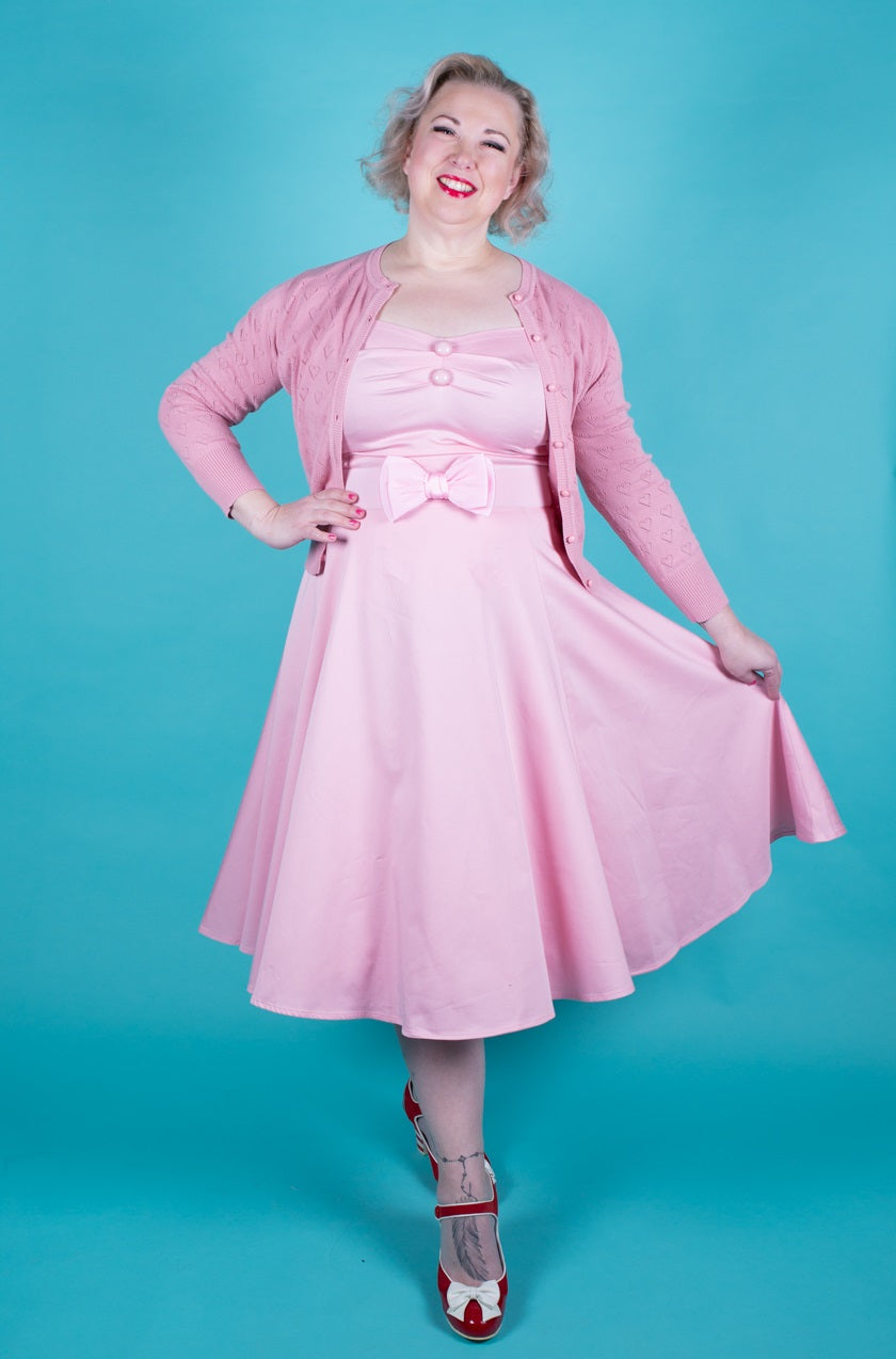 Dolores Doll Pink Kellomekko-Collectif-Miss Windy Shop