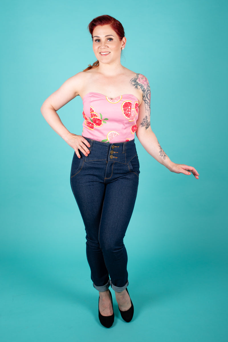 Mahina Grapefruit Top-Collectif-Miss Windy Shop