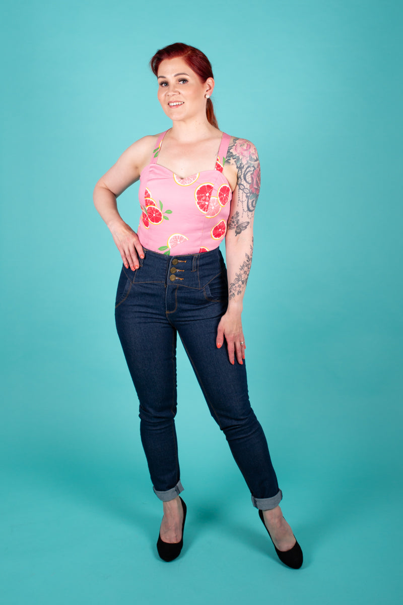 Mahina Grapefruit Top-Collectif-Miss Windy Shop