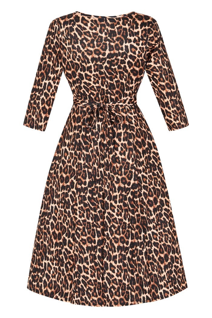 Lyra Leopard Kellomekko-Lady Vintage-Miss Windy Shop