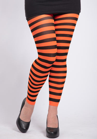 40 Denier Flo Orange Twickers Leggingsit-Pamela Mann-Miss Windy Shop