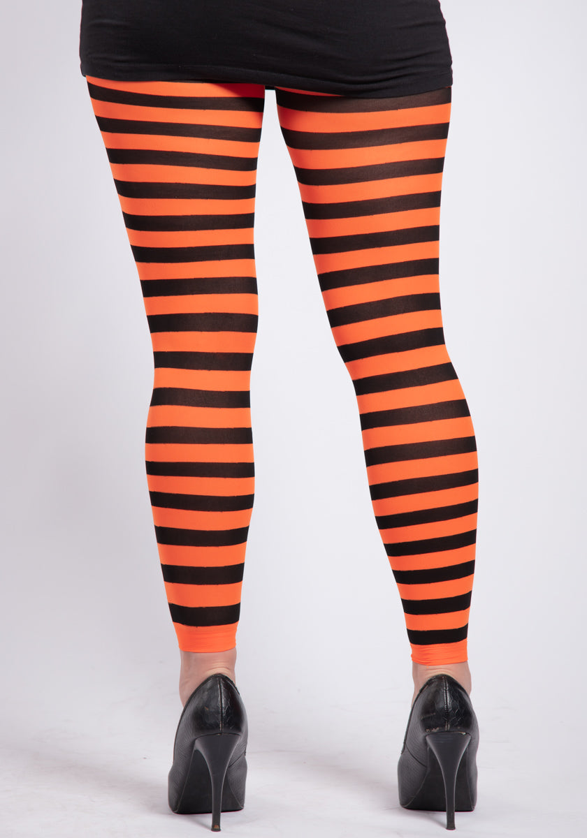 40 Denier Flo Orange Twickers Leggingsit-Pamela Mann-Miss Windy Shop