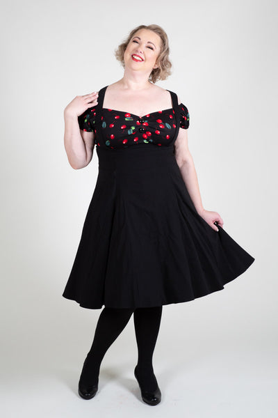 Dolores Cherry Print Top-Collectif-Miss Windy Shop