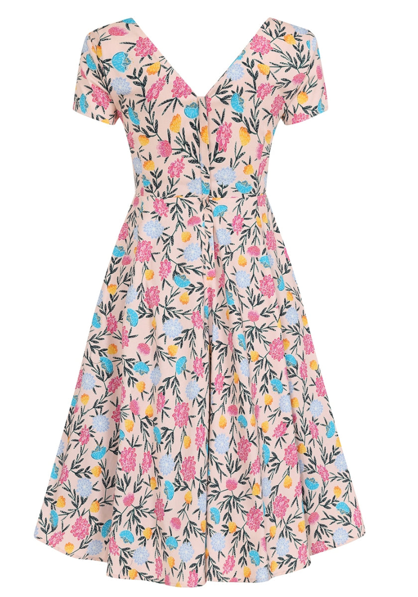 Maria Floral Whimsy Swing Kellomekko-Collectif-Miss Windy Shop