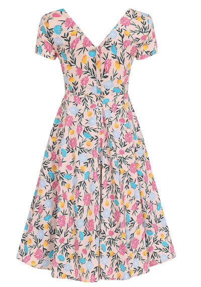 Maria Floral Whimsy Swing Kellomekko-Collectif-Miss Windy Shop